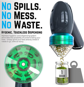 ITEM# 0185   Electric Portable Herb Grinder. USB Powered Essential Kitchen Mill for Grinding (WAtch Video)