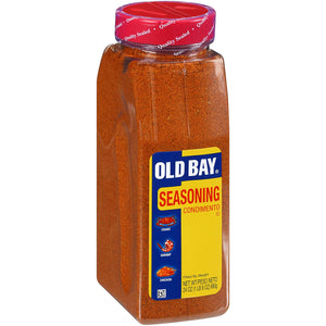 ITEM# 0123  OLD BAY Seasoning, 24 oz - One 24 Ounce Container of OLD BAY All-Purpose Seasoning with Unique Blend of 18 Spices and Herbs for Crabs, Shrimp, Poultry, Fries, and More