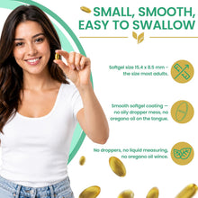 Load image into Gallery viewer, ITEM# 0240   Resilia Softgels with Black Seed Oil 6000mg – Premium Grade Oregano Oil Capsules for Immune &amp; Digestive Support – Non-GMO, Gluten-Free Softgels – Natural Herbal Wellness Supplement (60 Count)
