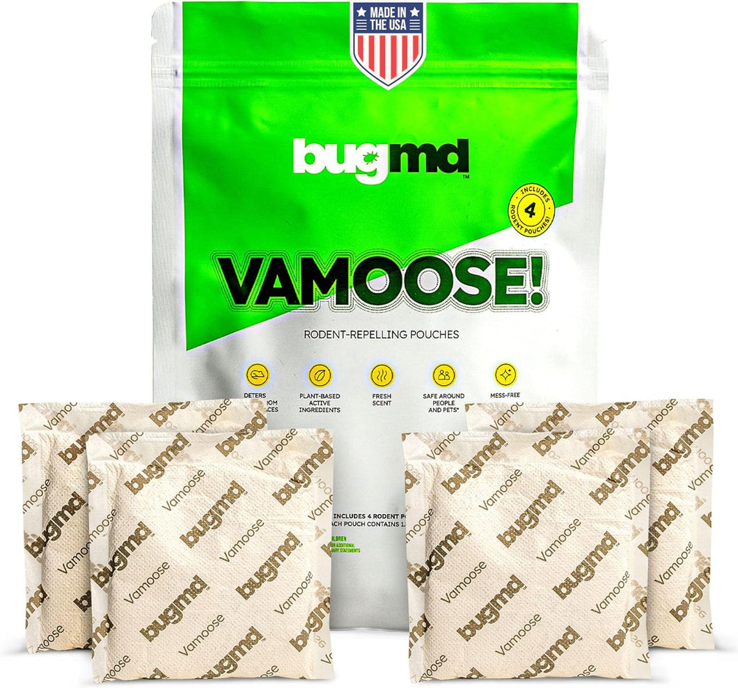 ITEM# 0226   Rodent Repellent Pouches. Plant-Powered Rat Repellent, Mouse Deterrent, Indoor & Outdoor Mice Repellent, Best Mouse Repellent, Natural Rat & Mouse Repellent
