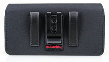 Load image into Gallery viewer, ITEM#  0250   Clip On Magnetic Close Dual Phone Holster Pouch Case for 2 Phones, Double Decker Belt Clip Case for iPhone (17 16 15 14 13 12 11) Pro Max/Plus, Samsung Galaxy (S25 S24 S23 S22 S21 S20) Ultra/Plus/Fe (Large) Watch Video)
