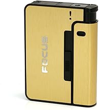 Load image into Gallery viewer, ITEM# 0008   Metal Cigarette Case 10pcs Capacity Cigarette Box Nice Gift, Silver, Black, Gold. (Watch Video)
