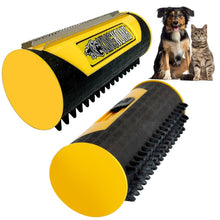 Load image into Gallery viewer, ITEM# 0192   King Komb | Multi-Use Deshedding Grooming Tool | Top &amp; Undercoat | Self Clean | Retractable Blades | 3 Metal Deshedding Edges | Rubber Bristles for Grooming | Large (Watch Video)
