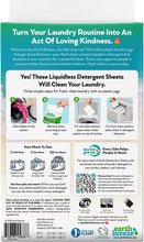Load image into Gallery viewer, ITEM# 0110   Earth Breeze Laundry Detergent Sheets - Fresh Scent and Fragrance Free, Liquidless Technology… (Watch Video)
