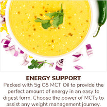 Load image into Gallery viewer, ITEM# 0060   Keto Soup + C8 MCT Oil, Tortilla, 3g Net Carbs, 100 Calories, Probiotic &amp; Immune Support (5ct)
