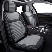 Load image into Gallery viewer, ITEM# 0042   Breathable and Waterproof Faux Leather Automotive Seat Covers for Cars SUV Pick-up Truck Sedan, Universal Anti-Slip Driver Seat Cover with Backrest (Watch Video)
