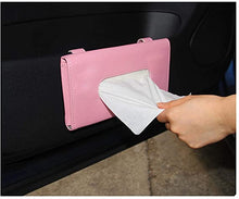 Load image into Gallery viewer, ITEM# 0040   Vehicle Visor Tissue Holder and Mask Holder. Sun Visor Napkin Holder and Mask Dispenser for Vehicles (watch Video)

