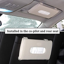 Load image into Gallery viewer, ITEM# 0040   Vehicle Visor Tissue Holder and Mask Holder. Sun Visor Napkin Holder and Mask Dispenser for Vehicles (watch Video)
