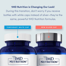Load image into Gallery viewer, ITEM# 0087   1MD Nutrition CholestMD - Support Healthy HDL &amp; LDL Cholesterol Levels, Boost Heart Health | with Olive Leaf Extract, Bergavit, Niacin, Garlic (Watch Video)
