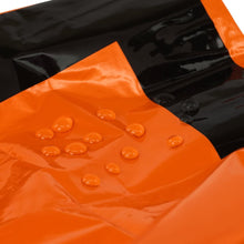 Load image into Gallery viewer, ITEM# 0032   Emergency Sleeping Bag Thermal Bivvy - Use as Emergency Bivy Sack, Survival Sleeping Bag, Mylar Emergency Blanket - Includes Stuff Sack with Survival Whistle + Paracord String (Watch Video)
