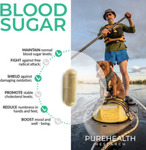 Load image into Gallery viewer, ITEM# 0101   Blood Sugar Balance Supplement - 17 Herbs Blood Sugar Support Supplement with Berberine, Chromium - Cinnamon Capsules for Metabolism &amp; Cardiovascular Health (Watch Video)
