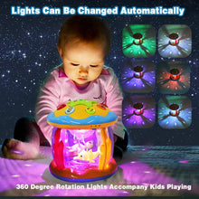 Load image into Gallery viewer, ITEM# 0074   Baby Toys 6 to 12 Months - Musical Learning Infant Toys 12-18 Months - Babies Ocean Rotating Light Up Toys for Toddlers 1 2 3+ Years Old Boys Girls Baby Gifts

