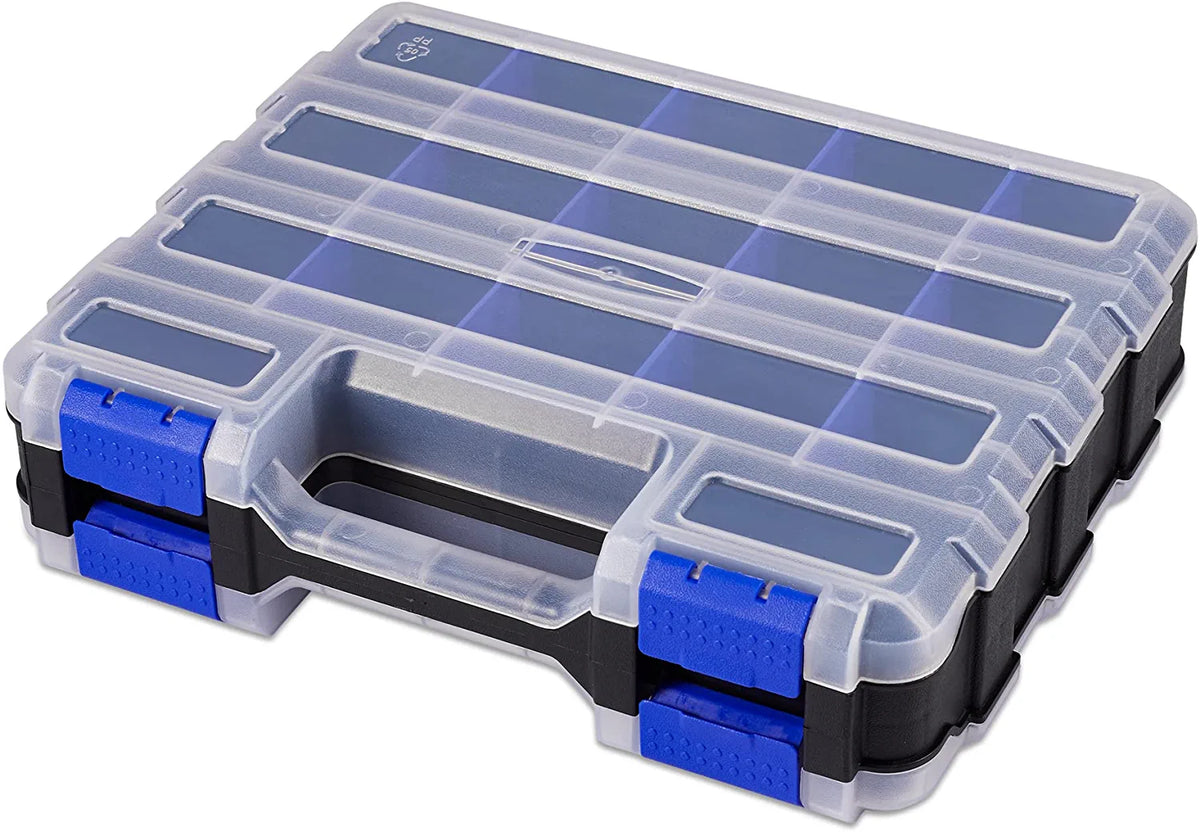 ITEM# 0097 Tools Organizer Box Small Parts Storage Box 34-Compartment ...