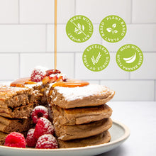 Load image into Gallery viewer, Item# 0075   Homestyle &amp; Cocoa Pancake Mix, Plant Based Lectin Free, 12 Ounce (Watch Video)
