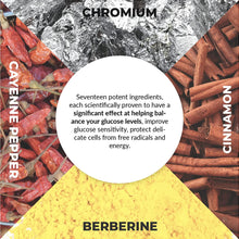 Load image into Gallery viewer, ITEM# 0101   Blood Sugar Balance Supplement - 17 Herbs Blood Sugar Support Supplement with Berberine, Chromium - Cinnamon Capsules for Metabolism &amp; Cardiovascular Health (Watch Video)
