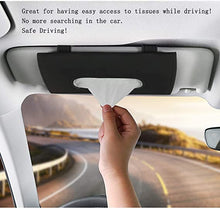 Load image into Gallery viewer, ITEM# 0040   Vehicle Visor Tissue Holder and Mask Holder. Sun Visor Napkin Holder and Mask Dispenser for Vehicles (watch Video)
