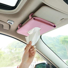 Load image into Gallery viewer, ITEM# 0040   Vehicle Visor Tissue Holder and Mask Holder. Sun Visor Napkin Holder and Mask Dispenser for Vehicles (watch Video)
